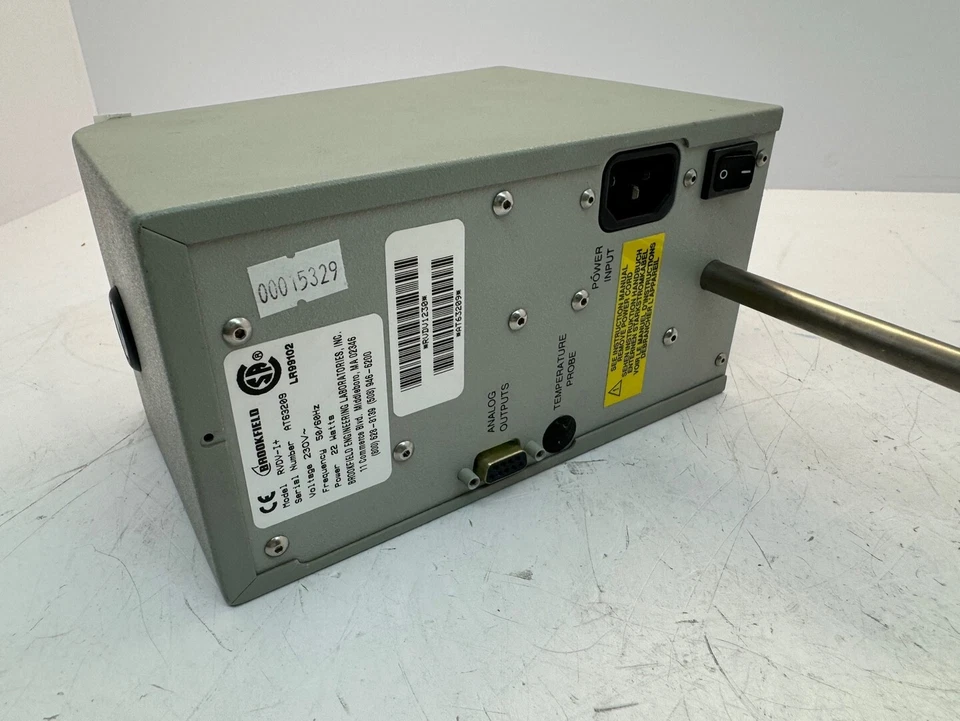 BROOKFIELD RVDV-I+ VISCOMETER [Used] Free FedEx 90days Warranty - Image 3 of 4