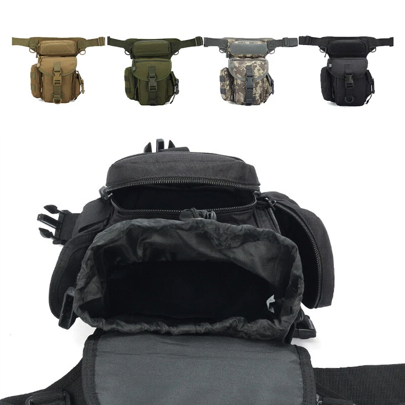 Outdoor Tactical Drop Leg Bags Accessories Pouch Pack Bag Airsoft Hiking Camping
Opens in a new wind