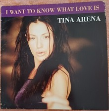 TINA ARENA - I WANT TO KNOW WHAT LOVE IS - Vinyl, 12", Promo - FRANKREICH 1998