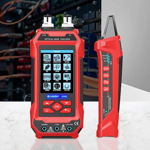 Network Cable Tester POE Wire Tracer Rechargeable Networking Tool (ET638) - Afbeelding 5 van 12