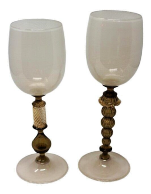 Lot de 12 verres à pied 190 ml en verre trempé empilables ARCOROC