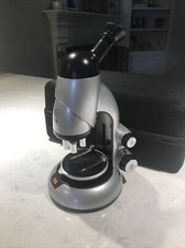 EDU SCIENCE 1200X STUDENT LAB DURABLE DIE CAST BODY MICROSCOPE W CASE/SUPPLIES