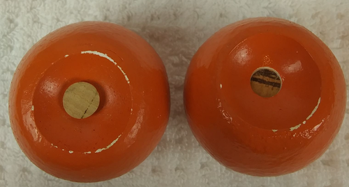 Vintage Souvenir Florida Orange Salt and Pepper Shakers 2.5" Tall - Picture 4 of 4