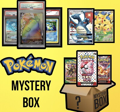 charizard graded card mystery box Pokémon Premium, Mystery Box! PSA CGC V, Gx, CHARIZARD, Alt ART, Ex, SLAB