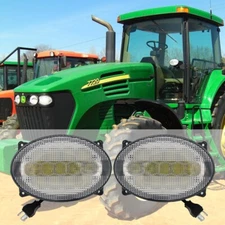 Big Oval Hood Headlight Hi/Lo Beam Fits John Deere Tractors RE181964,RE205360+