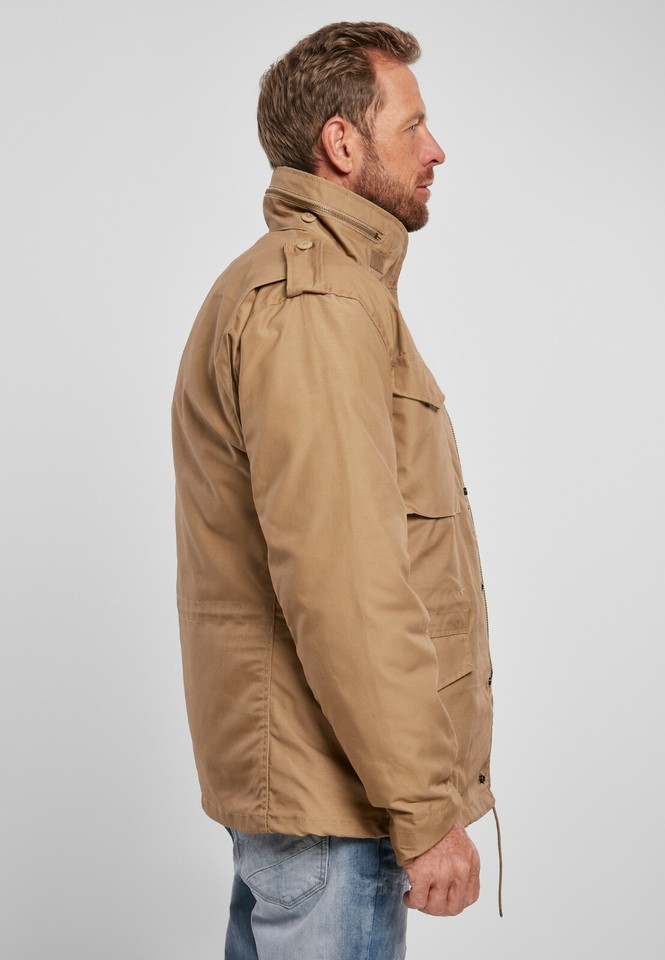 Brandit Men's M-65 Field Jacket | Classic Military Style With Removable Lining (Navy) - View #5