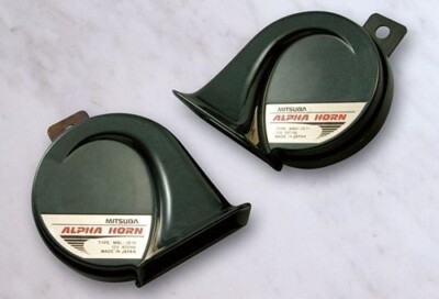 MITSUBA MBW-2E11G ALPHA HORN Electronic Horn 12V4Ax2 113dB