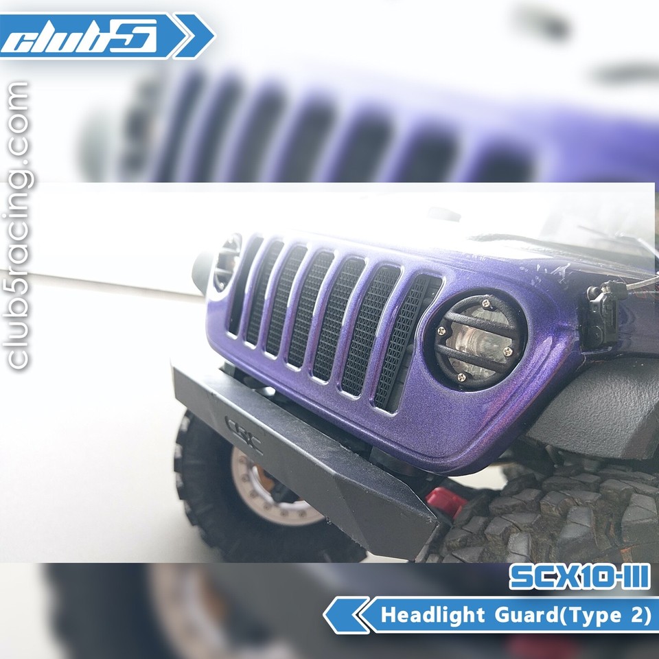 Black Headlight Protector Covers For Jeep JL Wrangler & JT Gladiator (2018-2025) – ABS Trim, No-Drill