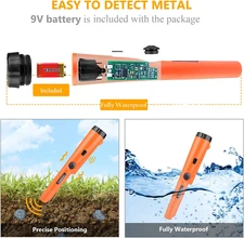 Detector De Metales Oro Y Plata Cazador De Tesoros Metal Detector Pinpointer