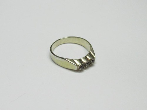 Vintage Russian Soviet Sterling Silver 875 Ring Alexandrite Women’s Jewelry 6 us - Picture 3 of 8