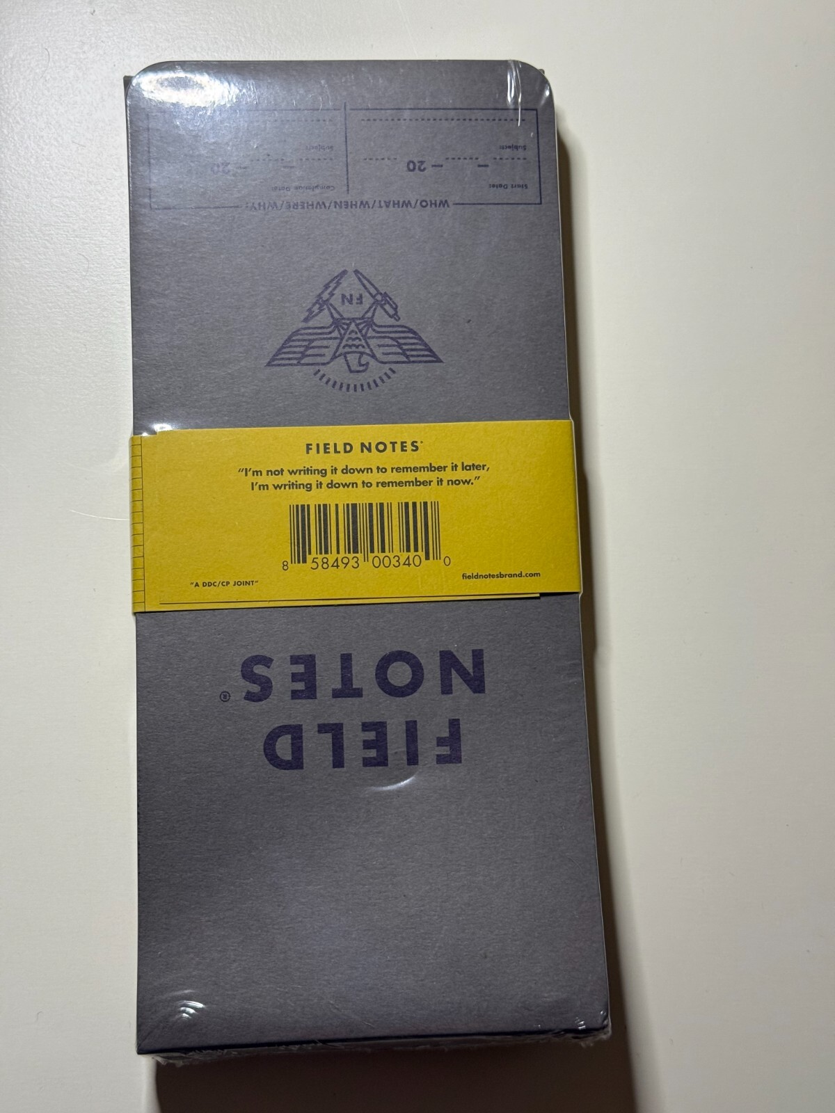 Field Notes FNC-31 “Byline” Summer 2016 Sealed Set Of Two Notebooks