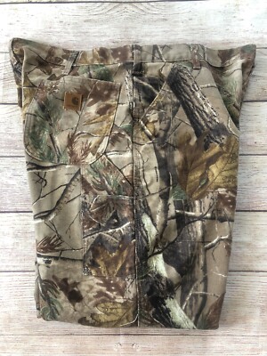 Carhartt B235 CAP Realtree Camo Mens Dungaree Fit Pants 42 x
