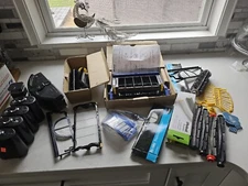 Lot of iRobot Roomba Parts Misc Filters rollers cleaning head module etc