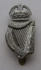 WW1 London Irish Rifles 18th Battalion London Regiment Original Gaunt Cap Badge