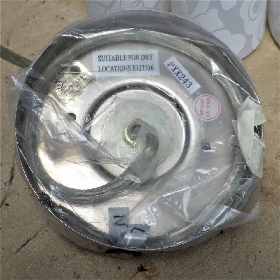 Laura Ashley Lighting Selby Medium Pendant Light 16 inches wide 14 1/2 tall New - Image 4 of 4