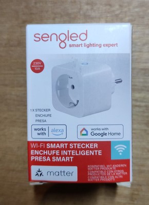 Sengled Wifi Smart Plug, Matter und Alexa kompatibel