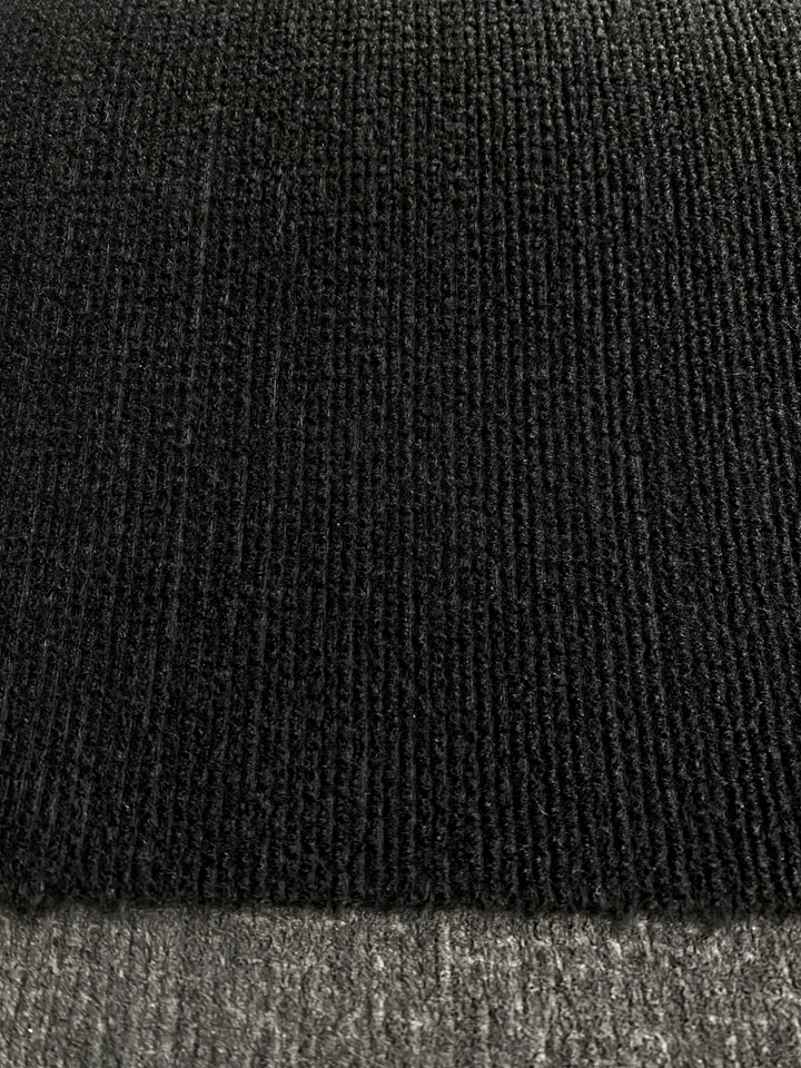 Moquette / Feltro "Milleusi", colore NERO, 100% PES Riciclato, h. 200 cm - Image 2 of 3
