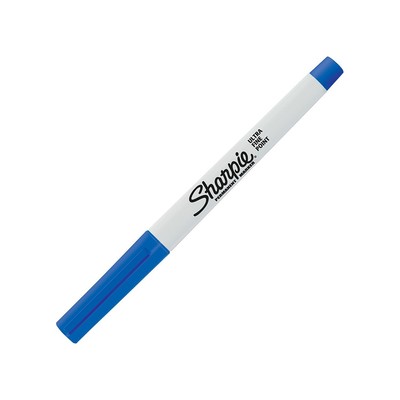 Sharpie Sanford Permanent Markers Ultra Fine Point Blue 37003