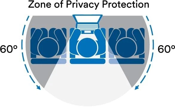 3M Bright Screen Privacy Filter for 14in Laptop, 16:9, BP140W9B Clear  - Image 2 of 4