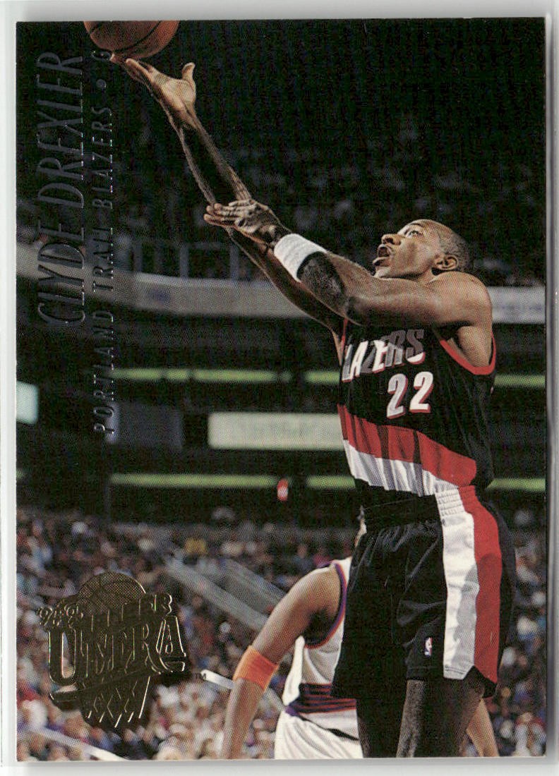 1994-95 ULTRA #155 CLYDE DREXLER PORTLAND TRAIL BLAZERS