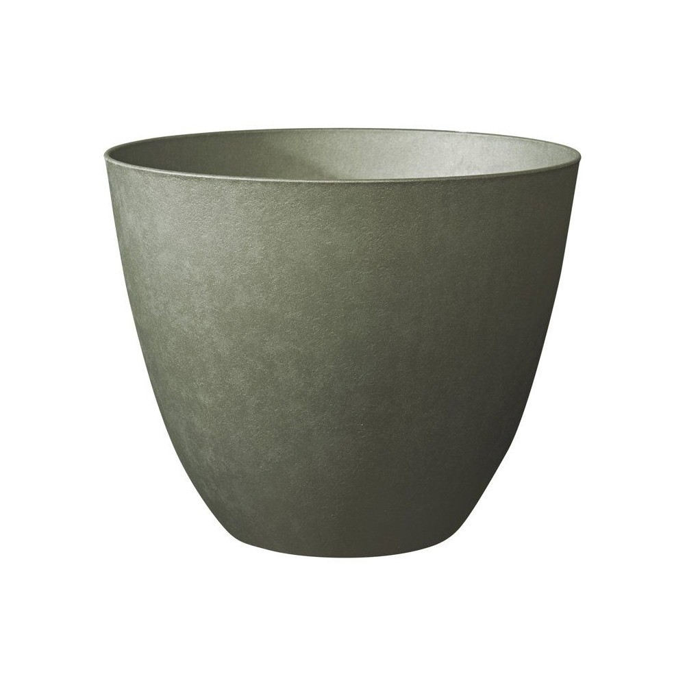 Pot de fleurs EDA Element Ø 50 cm grand bac rond 47.8 L extérieur plastique drainant