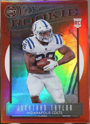 2020 Panini Chronicles - Legacy Update Rookies Red #207 Jonathan Taylor /99 NM