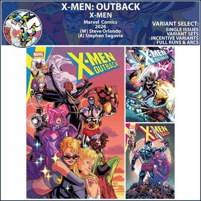 X-Men: Outback (2026) #1 2 3 Marvel Comics COVER SELECT