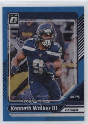 2024 Panini Donruss Optic Aqua Prizm 193/299 Kenneth Walker III #178 0us8