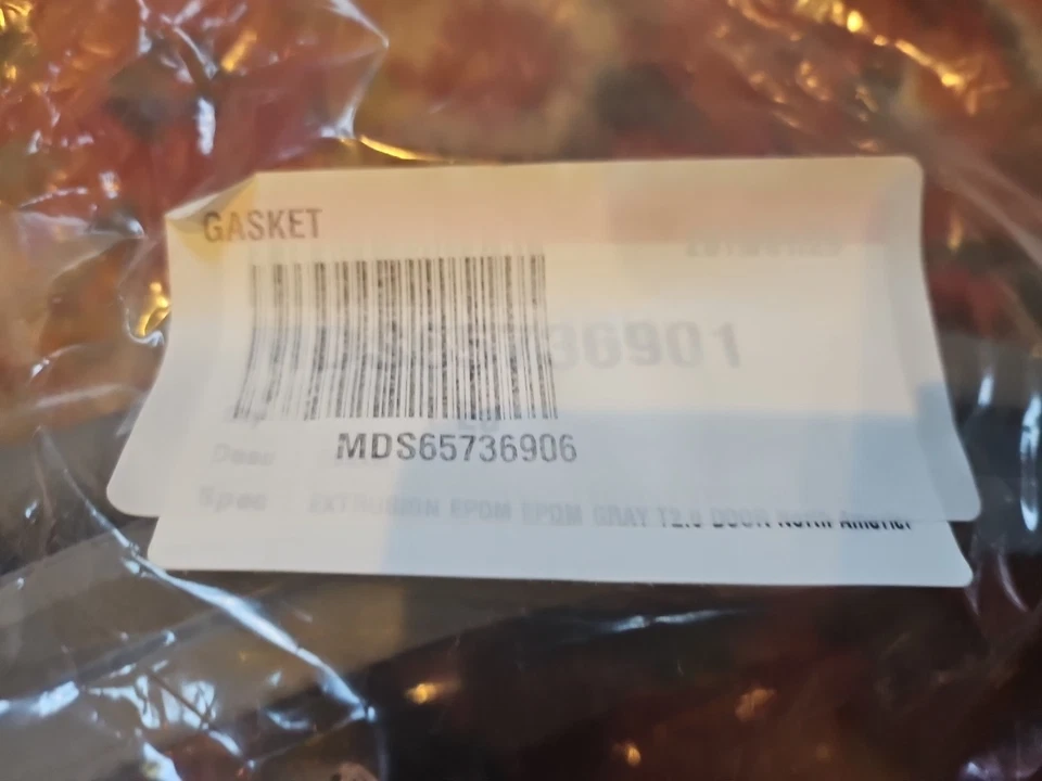 ☆ GENUINO ☆ MDS65736906 MDS47123620 MDS65736901 OEM LG Junta de fuelle de arranque -NB Foto 2 de 3