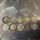 10 Roosevelt Dimes Lot 90% Silver  Scrap (1)
