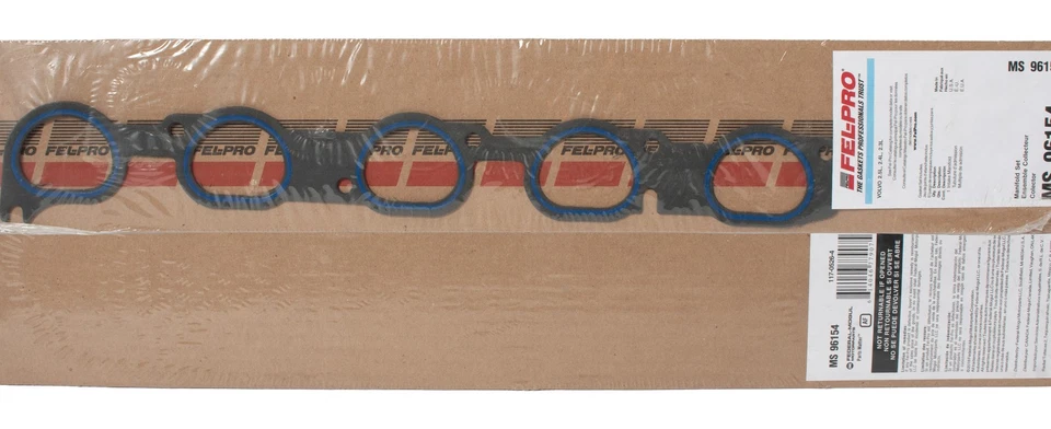 Комплект прокладок нижнего впускного коллектора FelPro подходит для Volvo XC90 2003-06 годов выпуска с идентификатором модели MS96154 - Изображение 3 из 4