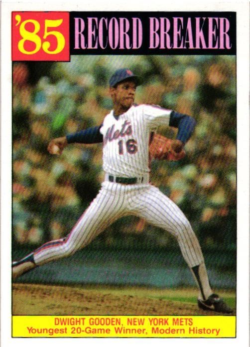 1986 Topps #202 Dwight Gooden
