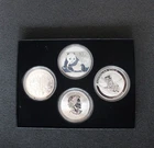 Four 1 OZ. Silver Bullion Special