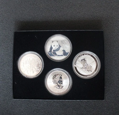 Four 1 OZ. Silver Bullion Special