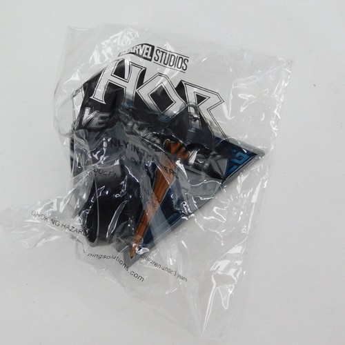 Regal Thor Love and Thunder Movie Theater Cup Topper Keychain Stormbreaker - Picture 8 of 10