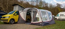VANGO MAGRA AIR LOW SHADOW GREY VW CAMPERVAN DRIVEAWAY AWNING 180cm - 195cm