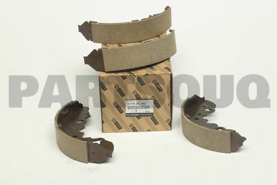 S1Y82638Z Genuine Mazda SHOE SET,BRAKE-REAR S1Y8-26-38Z | eBay