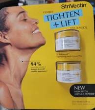 StriVectin Neck Cream 2 Jars 1oz Each 2 Oz Total Sealed
