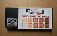 European Body Art Encore Alcohol Activated Skt Light To Dark Performance Makeup