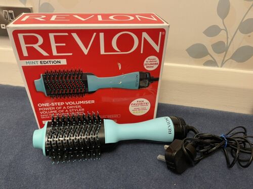 Revlon  One-Step Volumiser  Hair Dryer & Styler Blowdry Brush - Mint edition - Zdjęcie 1 z 5
