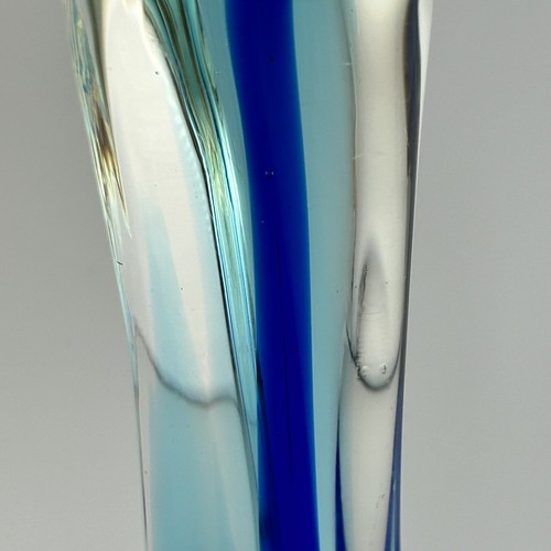 Sommerso Glas Virgin Mary klar & blau Gold Flecken 11 Zoll Betender Murano? LESEN - Bild 12 von 20