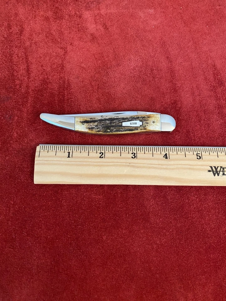 Schatt & Morgan Medium Toothpick Pocket Knife, Genuine Stag, 1 of 100, 925 SS - Image 4 of 4