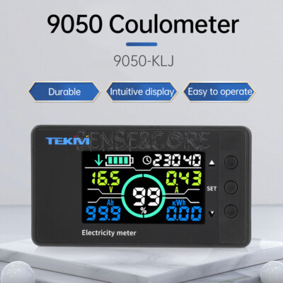 DC7.5~100 Battery Monitor Voltage Ammeter Bi-directional Detector Coulomb Meter