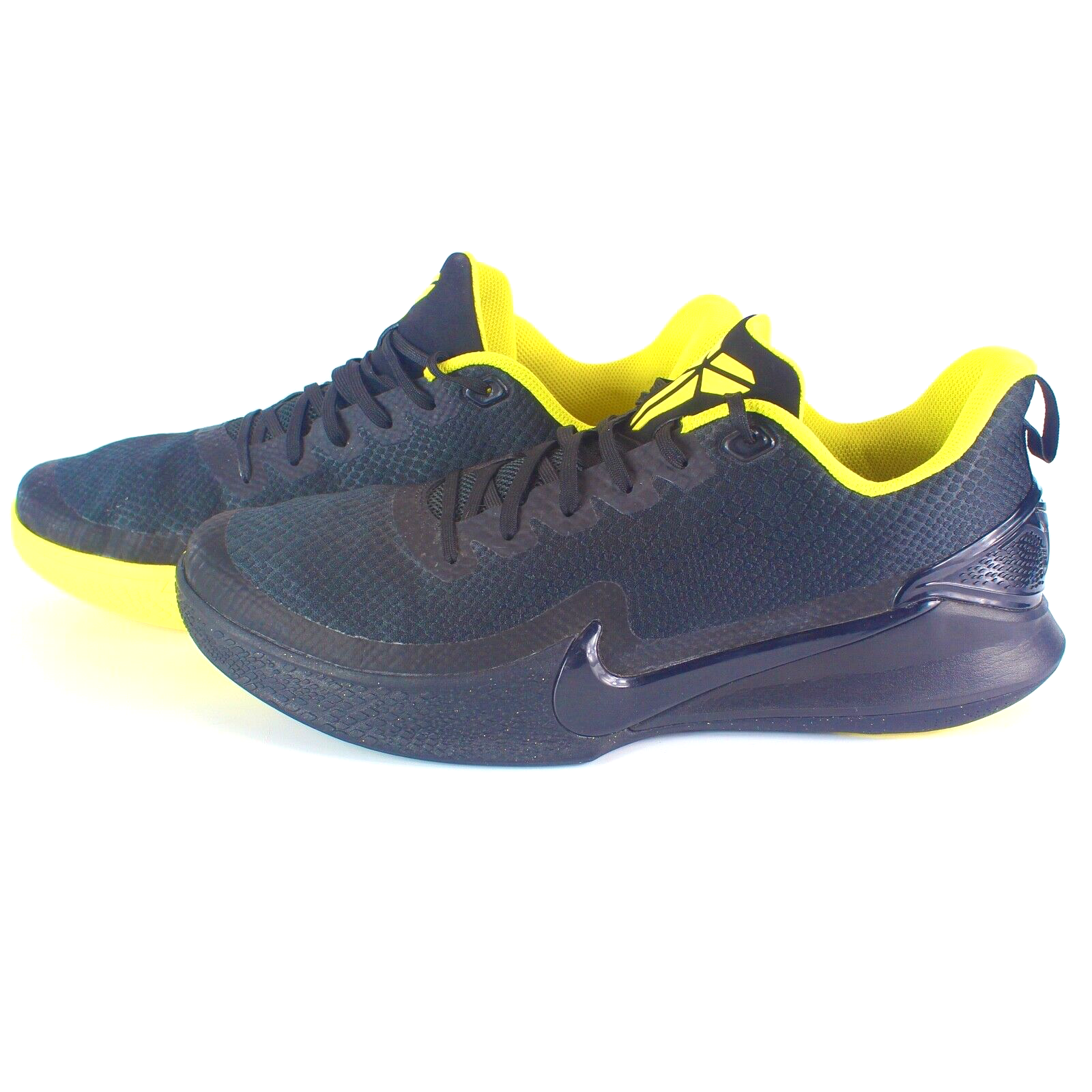 nike black and yellow basketball shoes