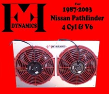 FF DYNAMICS EXTREME ELECTRIC TWIN COOLING FAN SYSTEM FOR NISSAN PATHFINDER 87-03