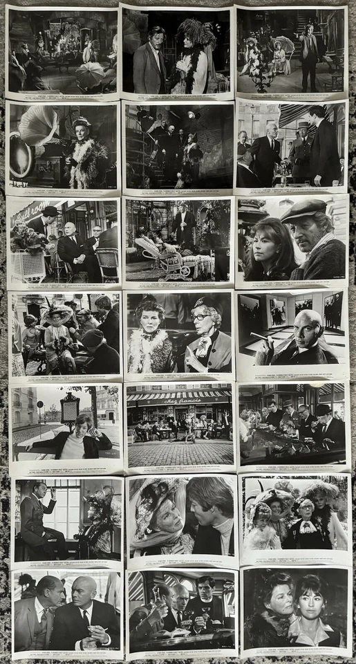 THE MADWOMAN OF CHAILLOT 1969 ORIGINAL U.S. SET OF 21 MOVIE STILLS - Image 3 of 4