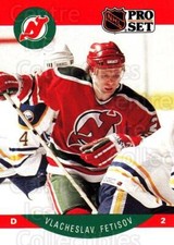 1990-91 Pro Set #167 Vyacheslav Fetisov
