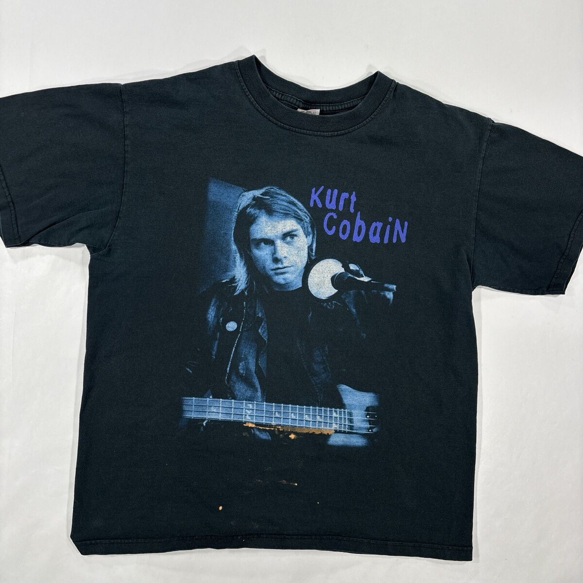 Vintage 03' Kurt Cobain End Of Music Memorial Tee | eBay Vintage 03' Kurt Cobain End Of Music Memorial Tee | eBay