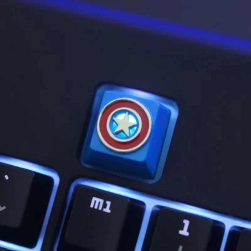 Upgrade your typing with R4 height zinc aluminum alloy mechanical keyboard keycaps for a stereoscopic feel