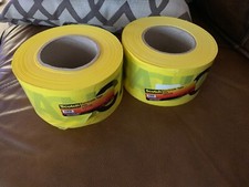 Scotch  Barricade Caution Tape 300 3 in x 1000 ft Yellow Two Rolls 
